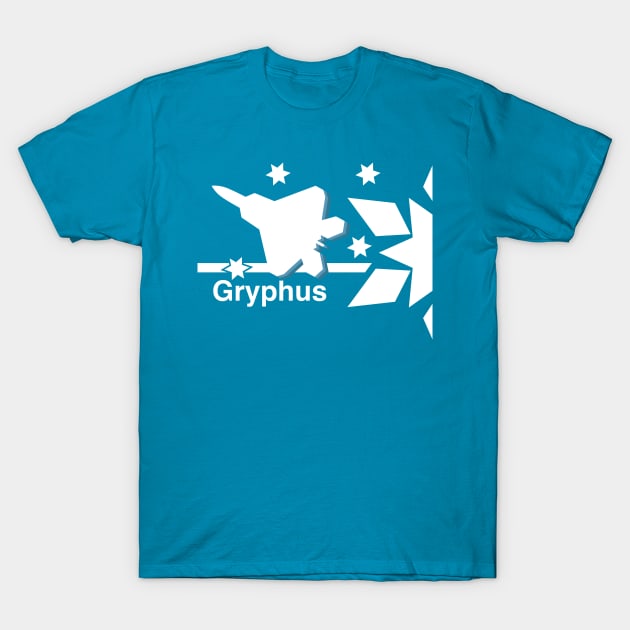 Ace Combat X: Gryphus T-Shirt by patrickkingart